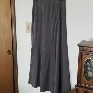 Relativity Gray Panel skirt Size Small